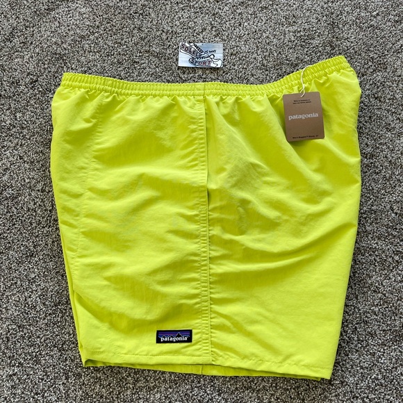 Patagonia Baggies 5” Shorts Swim Trunks Board Surf Green Mens Size XXL - Picture 1 of 4